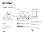 Hotpoint HDA2020ZBB User's Manual