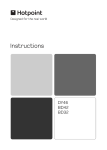 Hotpoint DY46 User's Manual