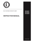 Hoshizaki L1F015102 User's Manual