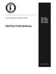 Hoshizaki KM-101BAH User's Manual