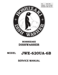 Hoshizaki JWE-620UA-6B User's Manual