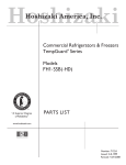 Hoshizaki FH1-SSB(-HD) User's Manual