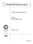 Hoshizaki DCM-300BAH User's Manual