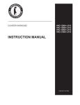 Hoshizaki HNC-120BA-L/R-S User's Manual