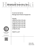 Hoshizaki CR2B-FG/FGY/FS/HS User's Manual