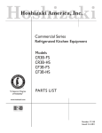 Hoshizaki CF3B-FS User's Manual
