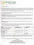 Horton Archery CB302 User's Manual