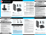 Hoover Battery Chargers User's Manual