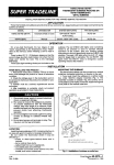 Honeywell Y594G User's Manual