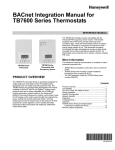 Honeywell TB7600 User's Manual