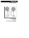 Honeywell HS-160R User's Manual