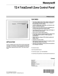 Honeywell Thermostat TZ-4 User's Manual