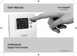 Honeywell Thermostat THR840DUK User's Manual