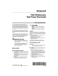 Honeywell Thermostat T8411R User's Manual