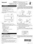 Honeywell Thermostat RTH230B User's Manual