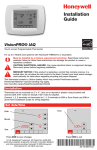 Honeywell Thermostat IAQ User's Manual