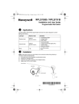 Honeywell Switch RPLS730B User's Manual