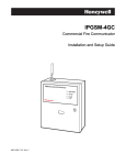Honeywell IPGSM-4GC User's Manual