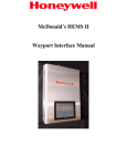 Honeywell Network Hardware HEMS II User's Manual