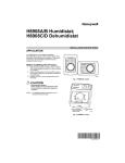 Honeywell Dehumidifier H8908C/D User's Manual