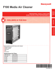 Honeywell F100 User's Manual