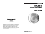 Honeywell HMLCD15 User's Manual