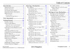 Honda 2010 Ridgeline User's Manual