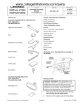 Honda 08V03-S9A-100B User's Manual