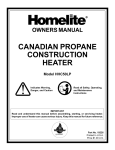 Homelite HHC50LP User's Manual