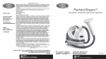 HoMedics PerfectSteam PS-150 User's Manual
