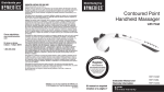 HoMedics HHP-150GR User's Manual