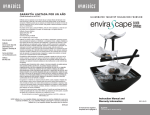 HoMedics EnviraScape WFL-SLVS User's Manual