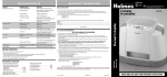 Holmes Console HM3650 User's Manual