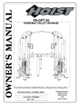 Hoist Fitness HS-OPT-03 User's Manual