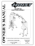 Hoist Fitness hoist hs-opt-02 User's Manual