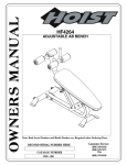 Hoist Fitness HF4264 User's Manual