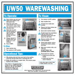Hobart WAREWASHING UW50 User's Manual