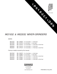 Hobart MG1532 User's Manual