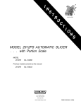 Hobart 2912PS ML-104833 User's Manual