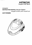 Hitachi CV-SJ21V User's Manual