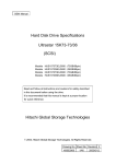 Hitachi HUS157336EL3600 User's Manual