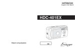 Hitachi hdc-401ex User's Manual