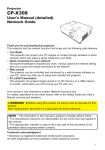 Hitachi CP-X267 User's Manual
