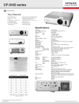 Hitachi CP-X201 User's Manual