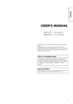 Hitachi CMP4211 User's Manual