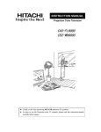 Hitachi C43-FL9000 User's Manual