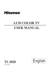 Hisense Group TL 2020 User's Manual