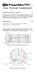 HHB comm FlashMic DRM85-C User's Manual