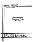 Henny Penny 581 User's Manual