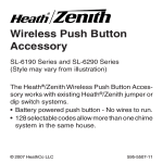 Heath Zenith SL-6290 Series User's Manual